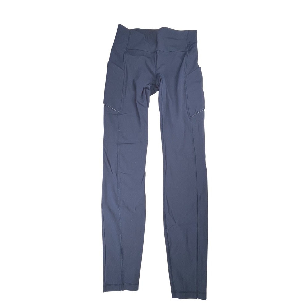 Lululemon Speed Up Tight 28 Full Length‎ Navy Blue Running Leggings Size 6